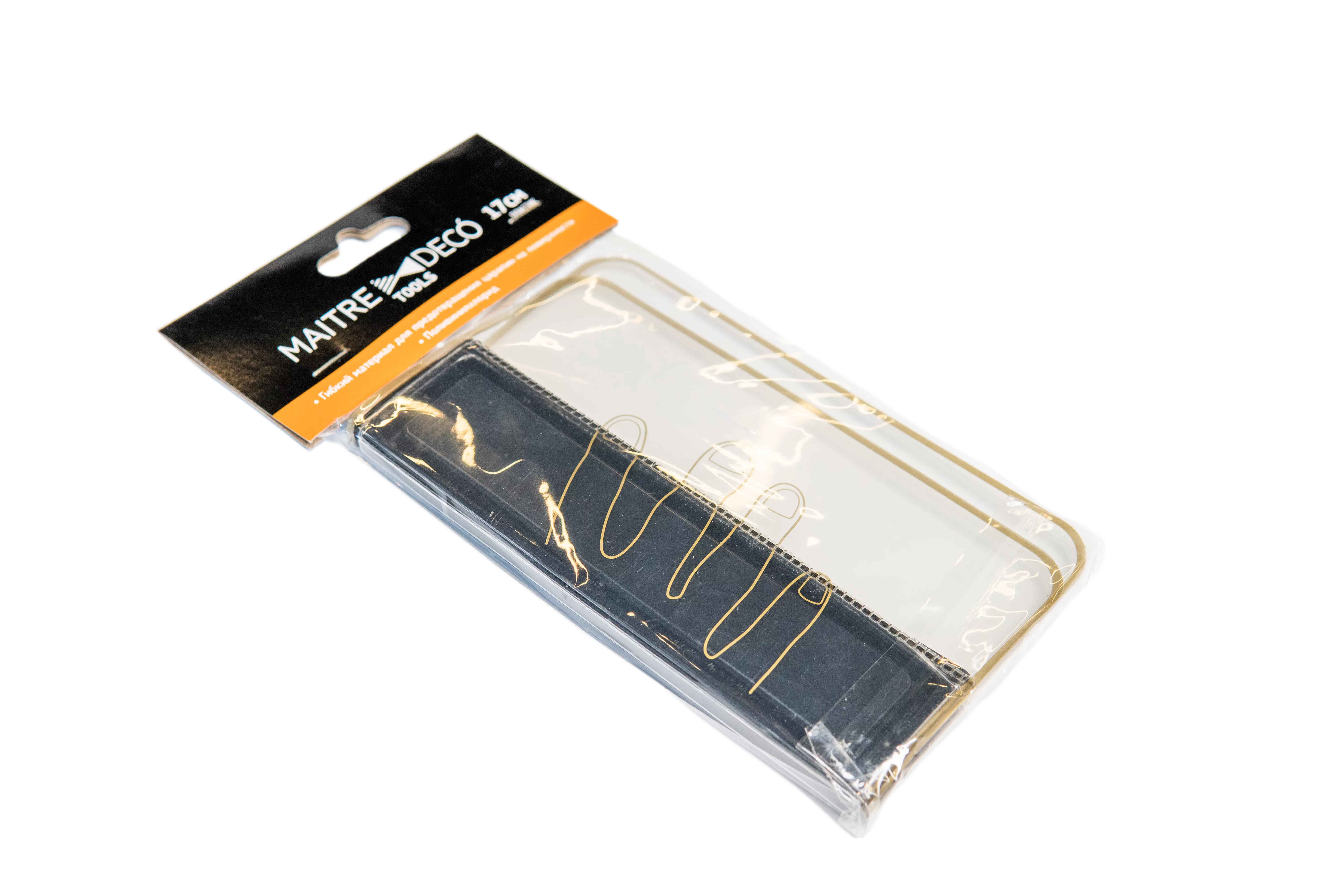 Шпатулетка MAITRE DECO TOOLS®, пластик для разглаживания тонкослойных красок