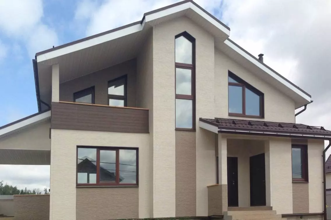 Силиконовая фасадная штукатурка