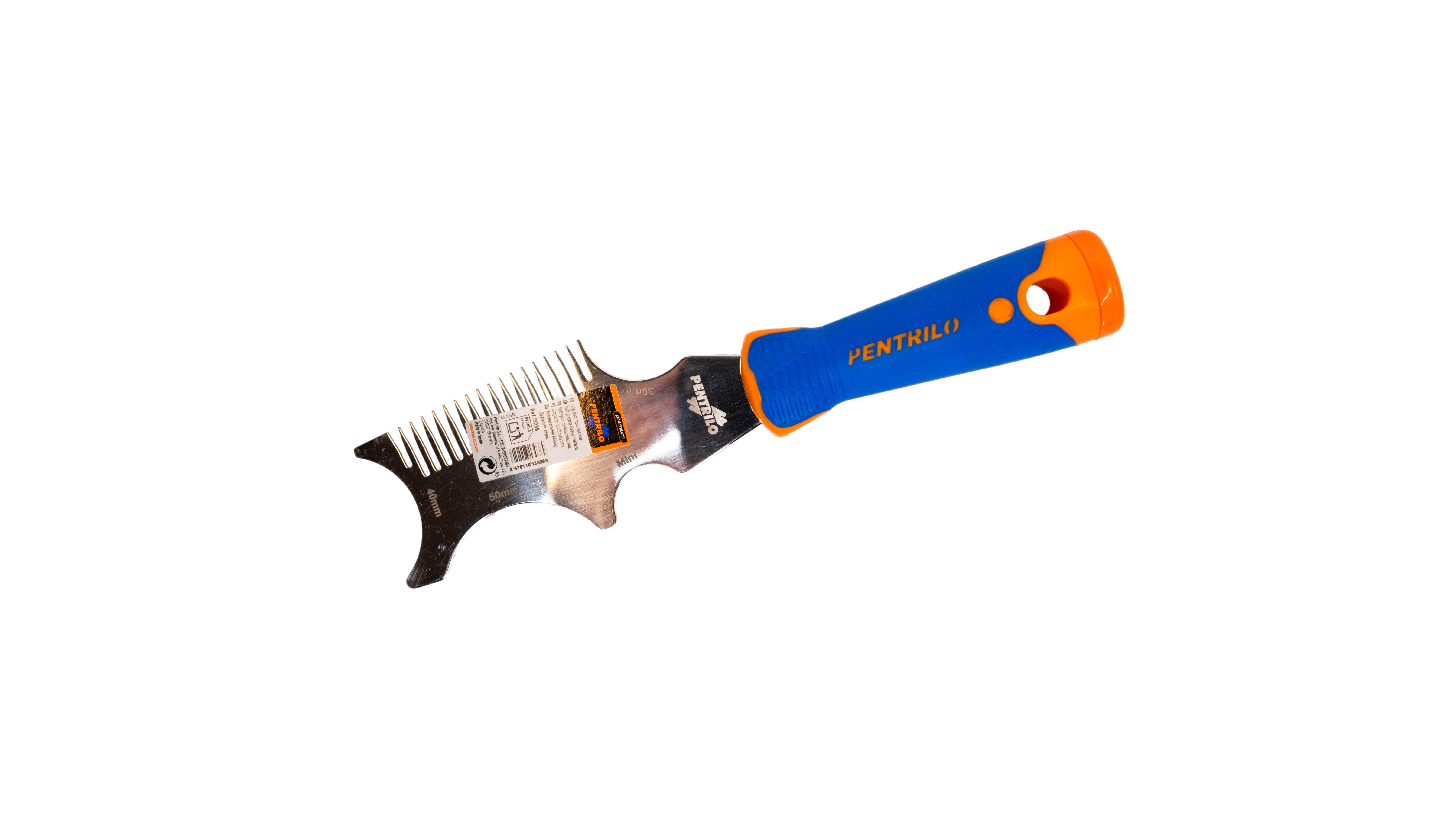Decorazza - Клинер-расческа PENTRILO Для всех типов валиков, сталь Inox для малярных работ - 2