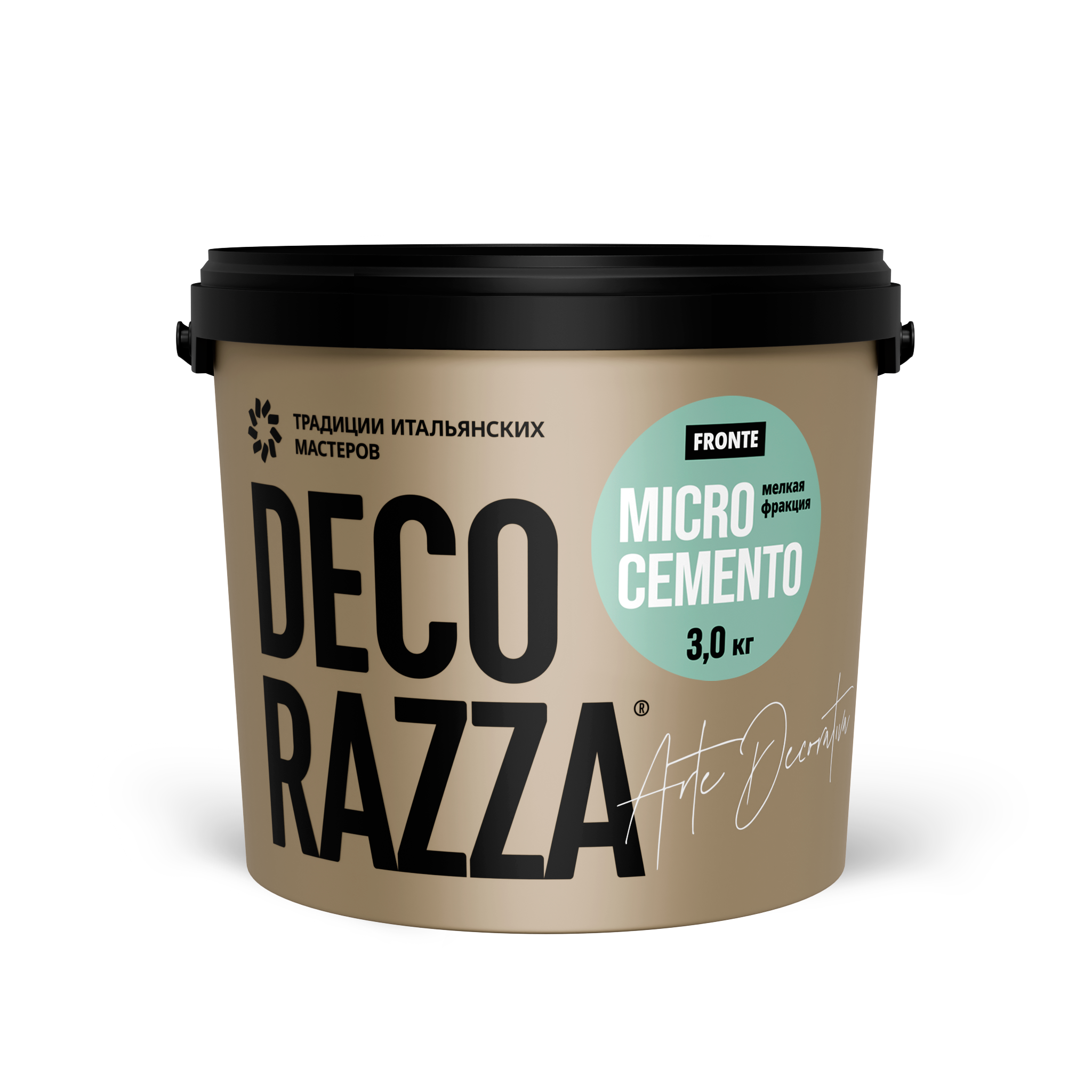 Microcemento Fronte + Legante мелкая фракция (настенная система)