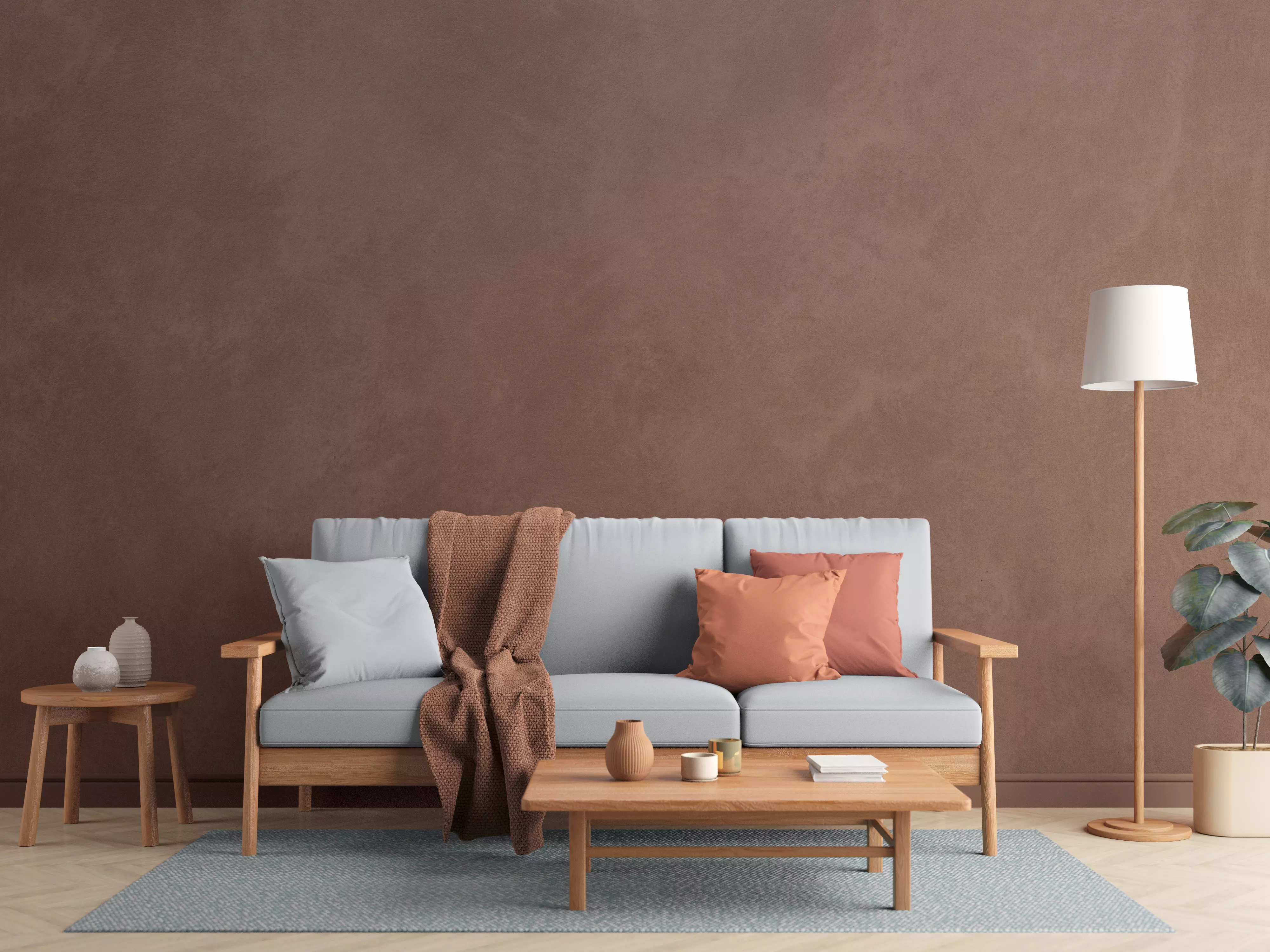 Decorazza Alcantara - эффект замши коричневый цвет